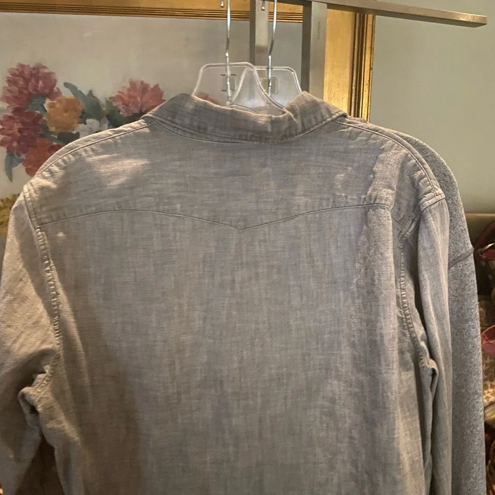 Banana Republic Men’s Western Denim Shirt - Size Medium